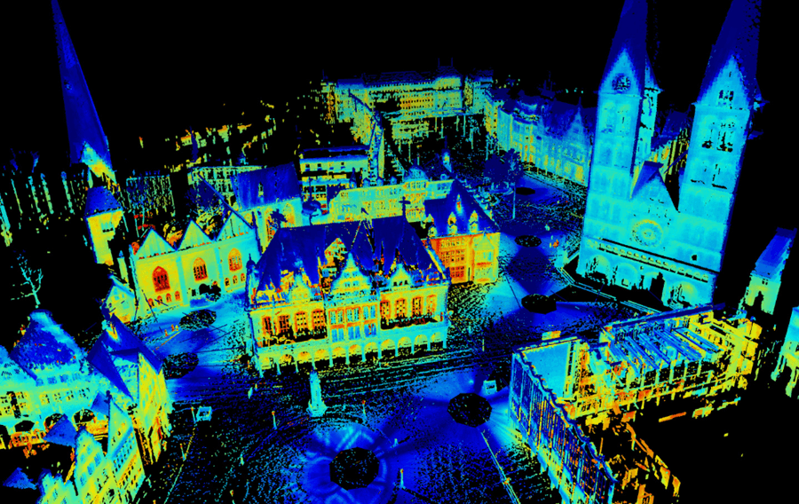 Point Cloud Street sample